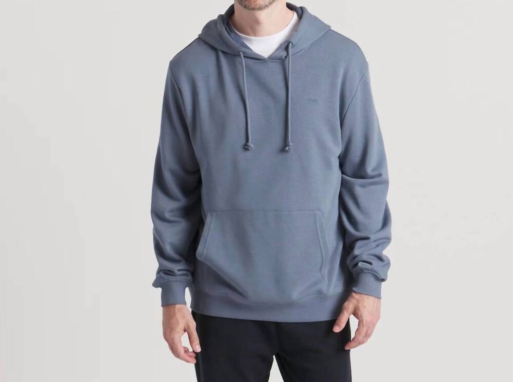 NEW SOUTHERN MARSH hallandale retro camo hoodie in arlington blue